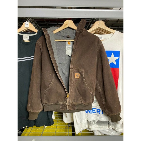 Carhartt Other - Youth Medium Carhartt Fleece Lined Canvas Jacket